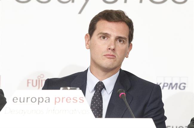 El presidente de Ciudadanos, Albert Rivera. | Eduardo Parra - Europa Press ep presidenteciudadanos albert rivera protagonizadesayuno informativo 20181008115301