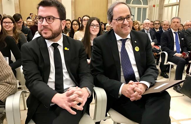 ep presidentela generalitat quim torra yvicepresidente pere aragons 20190128202902