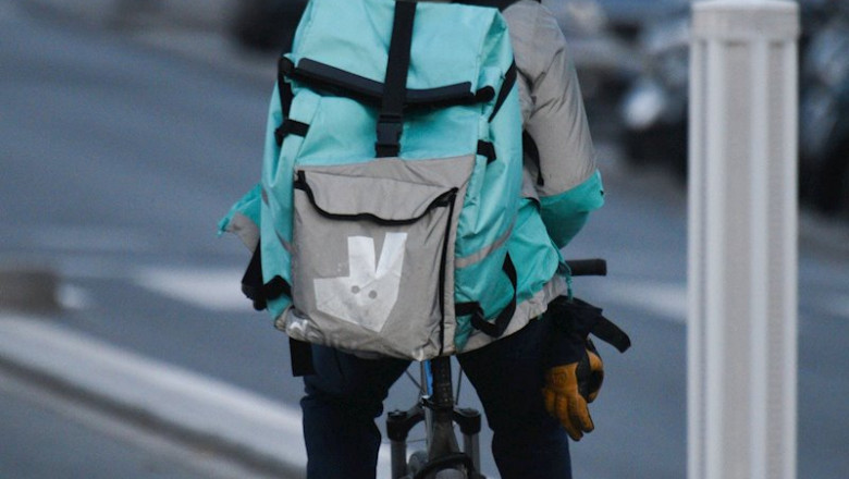 Repartidor de Deliveroo | Mehdi Chebil - Archivo ep repartidor de deliveroo