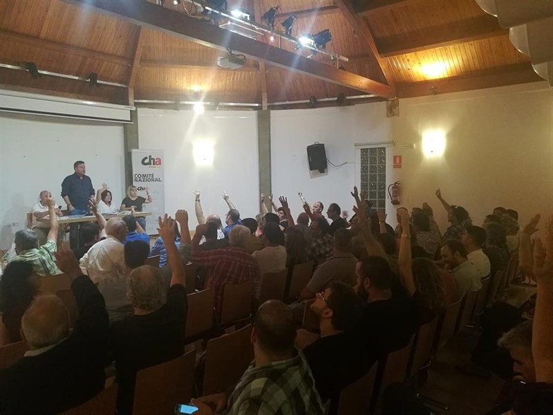 ep reunion del comite nazional de chunta aragonesista cha