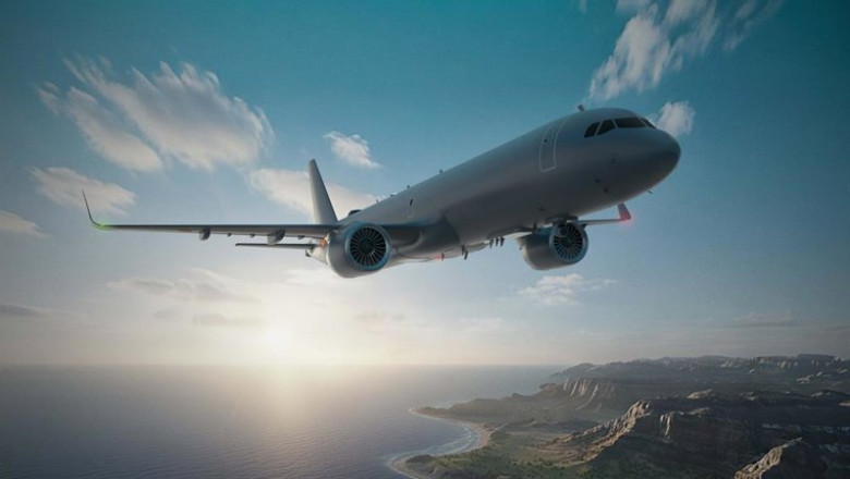 ep un avion de airbus