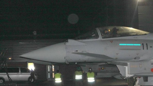 ep un caza eurofighter espanol en misionbaltico