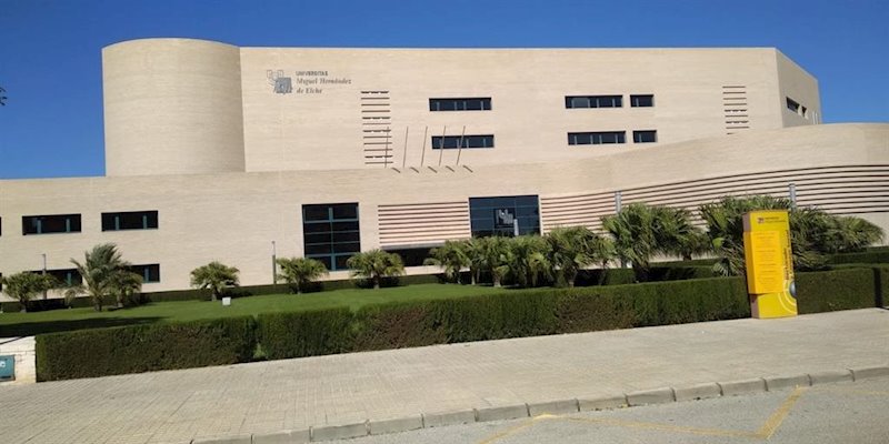 ep uno de los edificios de la umh en el campus de elche ep uno de los edificios de la umh en el campus de elche