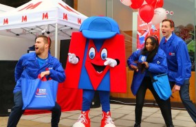 metro bank mascot metro bank mascot