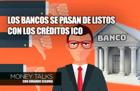 careta money talks mala imagen banco