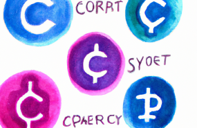 dalle 2022 08 30 100457   cryptocurrencies watercolour