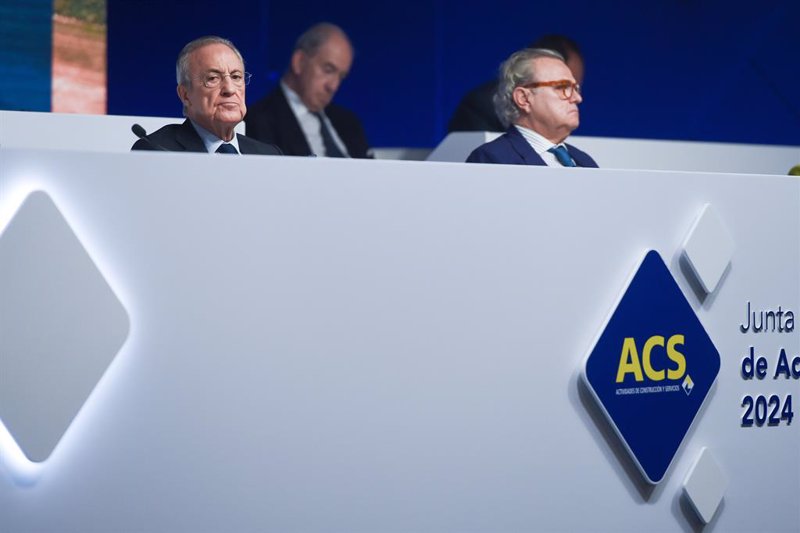 El 46,45% de los accionistas de ACS opta por el dividendo de 1,55 euros en efectivo