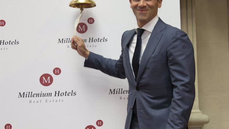 ep archivo   javier illan en la salida a bolsa de millenium en 2019