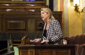 ep archivo   la diputada de ciudadanos maria munoz vidal interviene en una sesion plenaria en el