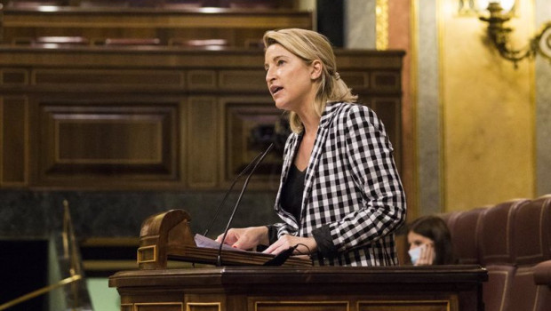 ep archivo   la diputada de ciudadanos maria munoz vidal interviene en una sesion plenaria en el