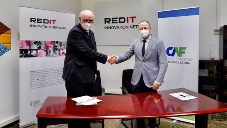CAF y REDOT firman un convenio para promover el desarrollo tecnológico en América Latina | CAF / REDIT - Archivo ep caf y redot firman un convenio para promover el desarrollo tecnologico en america latina