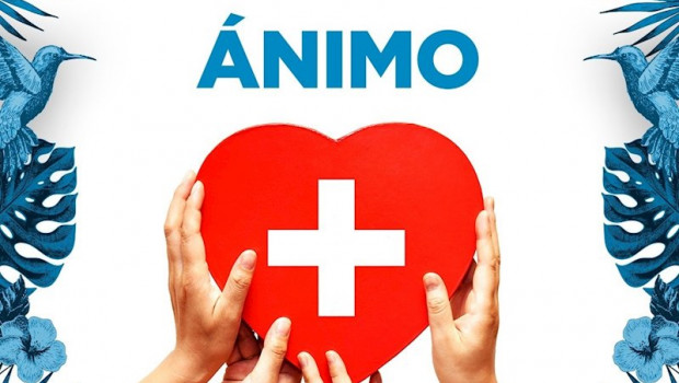 ep cartel de apoyo a los profesionales sanitarios elaborado por el festival animal sound