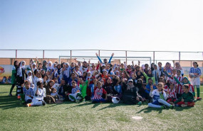 ep el campo de refugiados de zaatari protagonista con laliga en el dia de la mujer