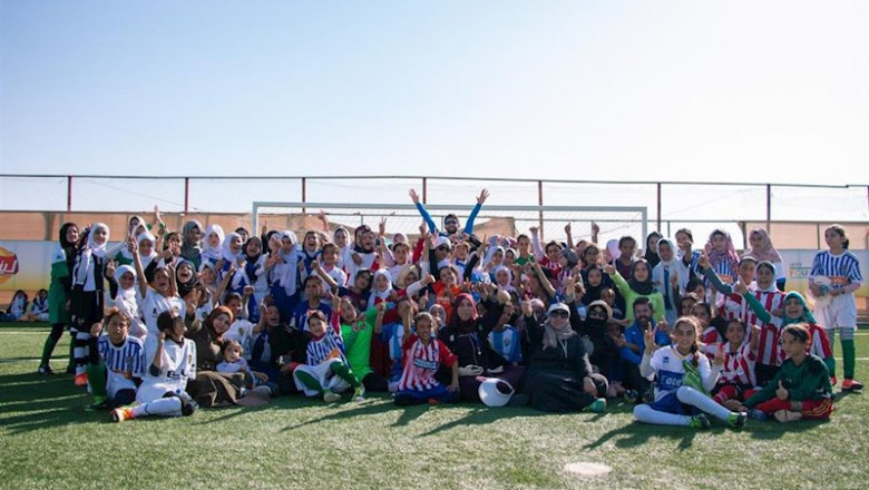 ep el campo de refugiados de zaatari protagonista con laliga en el dia de la mujer ep el campo de refugiados de zaatari protagonista con laliga en el dia de la mujer
