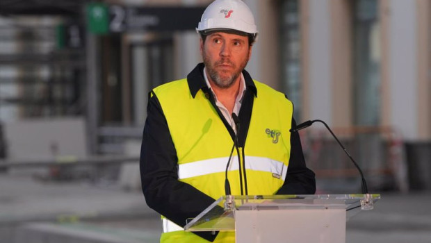 ep el ministro de transportes y movilidad sostenible oscar puente visita la nueva estacion de atotxa