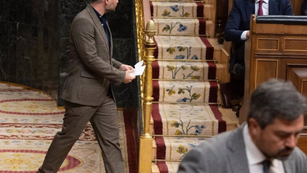 ep el portavoz de erc en el congreso gabriel rufian i y el presidente del gobierno pedro sanchez d