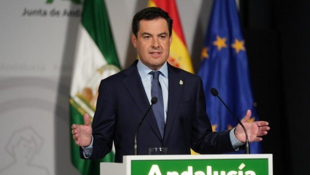 ep el presidente de la junta juanma moreno durante la declaracion institucional por el coronavirus