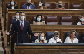 ep el presidente del gobierno pedro sanchez interviene en una sesion de control al gobierno en el
