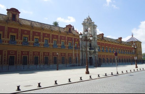 ep fachada del palacio de san telmo de sevilla