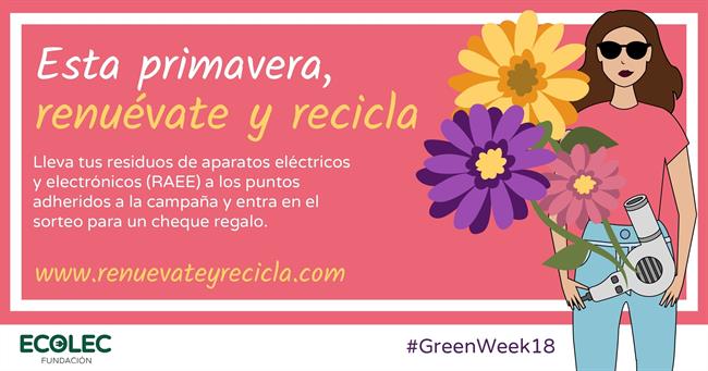ep greenweek2018 campanafundacion ecolecpromoverreciclajeraee