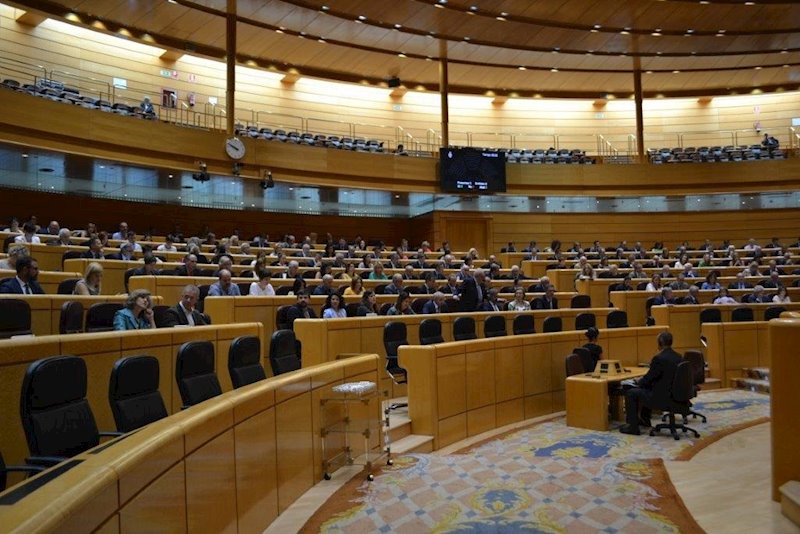 ep hemiciclo del senado durante un pleno