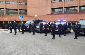 ep homenaje de policias al primer agente nacional destinado en madrid muerto por coronavirus