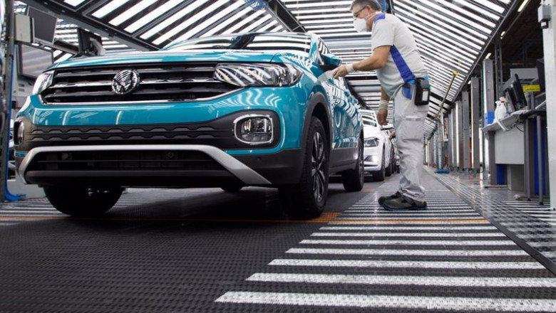 Imagen de la planta de Volkswagen en Navarra. | VOLKSWAGEN NAVARRA - Archivo ep imagen de la planta de volkswagen en navarra