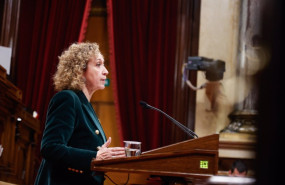 ep la consellera de territorio ester capella en el pleno del 6 de marzo de 2024