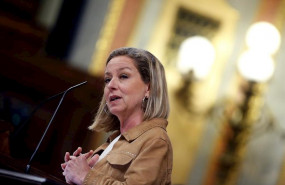 ep la diputada de cc ana maria oramas en el pleno del congreso