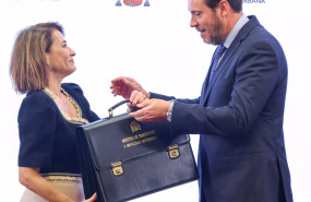 ep la hasta ahora ministra de transportes movilidad y agenda urbana raquel sanchez traspasa su