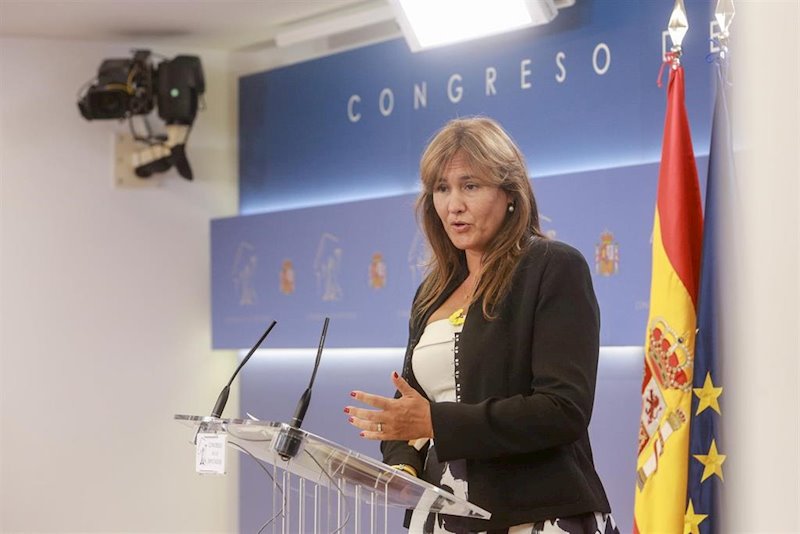ep la portavoz de junts en el congreso laura borrs en rueda de prensa