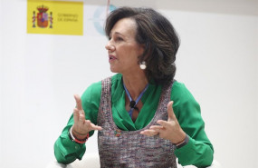 ep la presidenta del banco santander ana botin durante su intervencion en una conferencia sobre ep la presidenta del banco santander ana botin durante su intervencion en una conferencia sobre