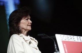 ep la vicepresidentagobierno carmen calvo inaugurai encuentro feminismo