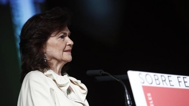 ep la vicepresidentagobierno carmen calvo inaugurai encuentro feminismo