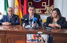 ep los alcaldes de barbate y tarifa miguel molina y jose santos perea y la alcaldesa de conil