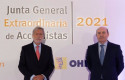 ep luis amodio presidente de ohl y jose antonio fernandez gallar consejero delegado