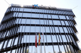 ep oficinas de caixabank en el paseo castellana en madrid
