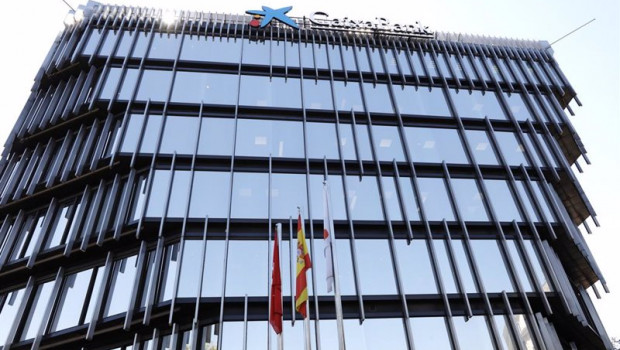 ep oficinas de caixabank en el paseo castellana en madrid