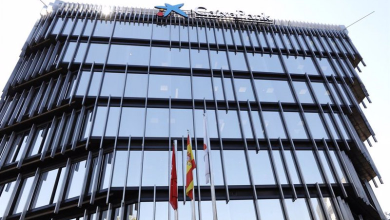 ep oficinas de caixabank en el paseo castellana en madrid