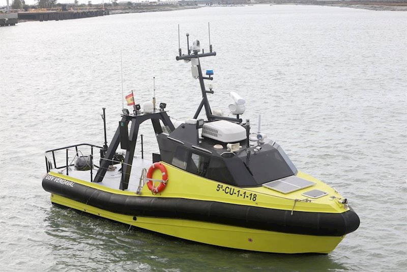 ep primer barco con capacidad autonoma en espana bautizado como usv vendaval
