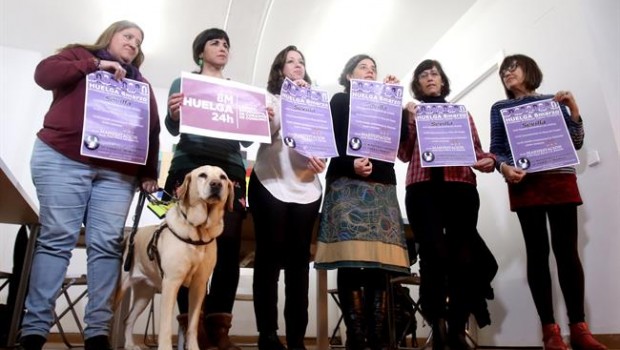 ep teresa rodriguezrepresentantessindicatosconvocan huelga8m