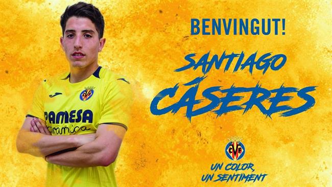 El Villarreal ficha al mediocentro argentino Santiago Cáseres | @VILLARREALCF ep villarreal fichamediocentro argentino santiago caseres