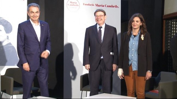 ep zapatero puiggomezla presentacionla fundacio maria cambrils