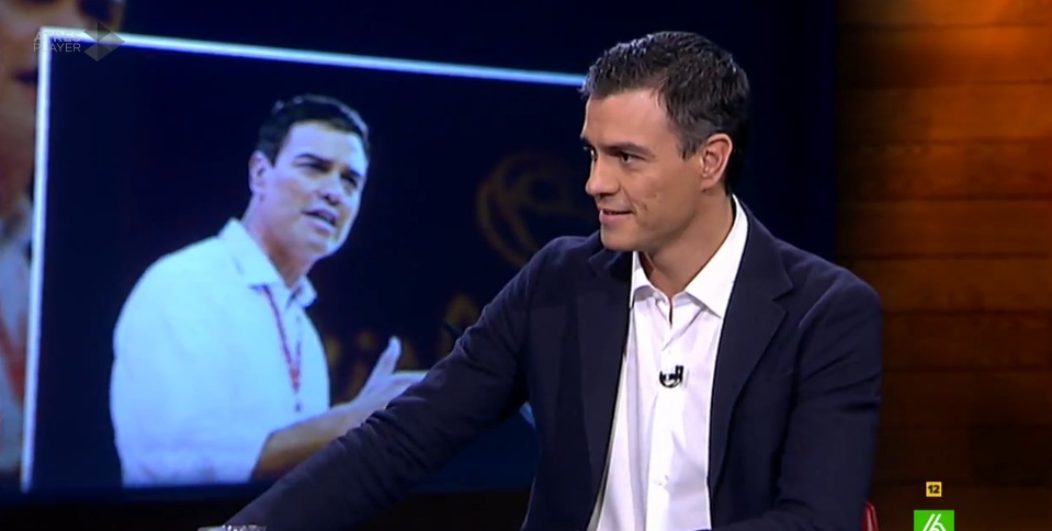 Pedro Sánchez, El Intermedio Pedro Sánchez, El Intermedio