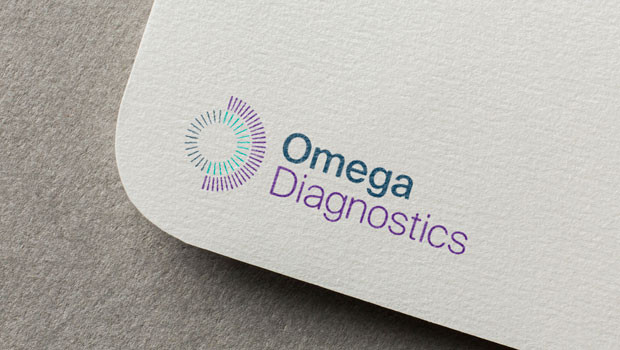 dl omega diagnostics aim medical diagnostic manufacturer covid 19 testing logo