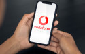 dl vodafone group plc ftse 100 telecommunications service providers telecommunications services logo