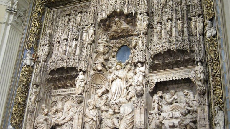 Altar Mayor De La Basílica Del Pilar De Zaragoza. | EUROPA PRESS - Archivo ep altar mayor de la basilica del pilar de zaragoza