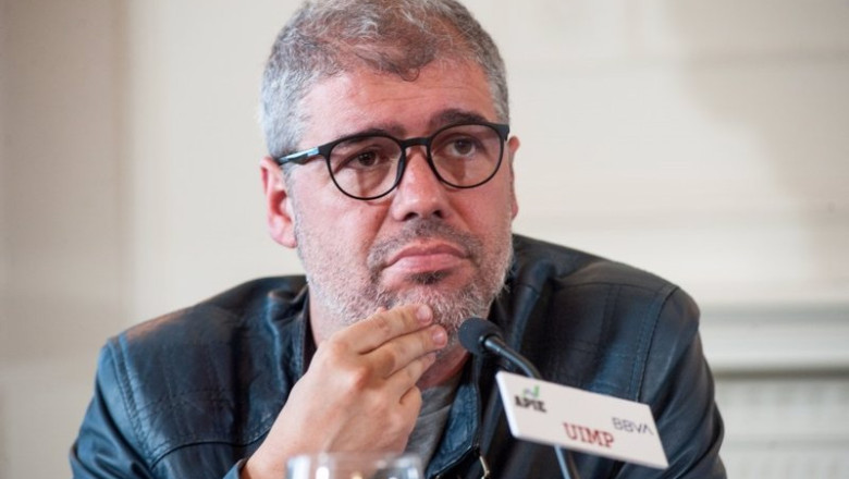 Archivo - El secretario general de CC.OO., Unai Sordo, en el curso de verano APIE en la UIMP en 2019. | APIE - Archivo ep archivo el secretario general de ccoo unai sordo en el curso de verano apie en la uimp en 2019