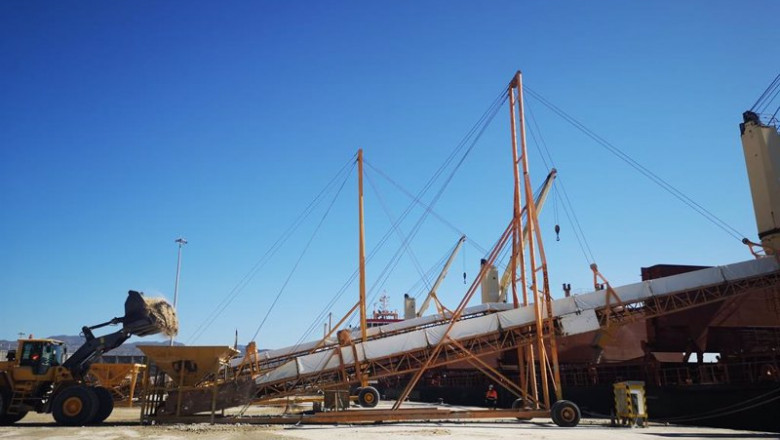 ep archivo   exportacion de graneles desde el puerto de carboneras almeria