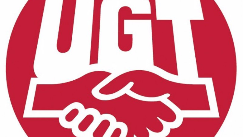 Archivo - Imagen de archivo del logo de UGT | UGT - Archivo ep archivo imagen de archivo del logo de ugt